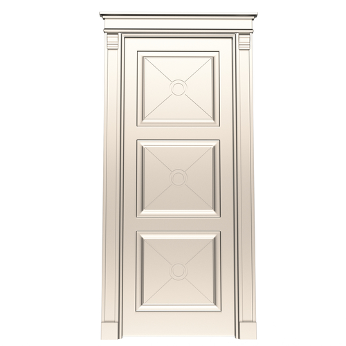 Classic Door 07 3D Print 500082