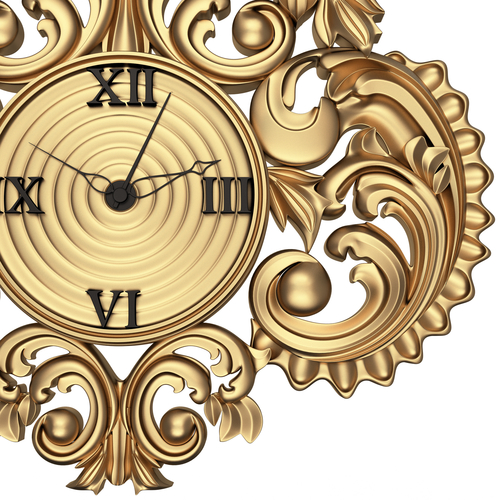 Classic Wall Clock 3D Print 500105