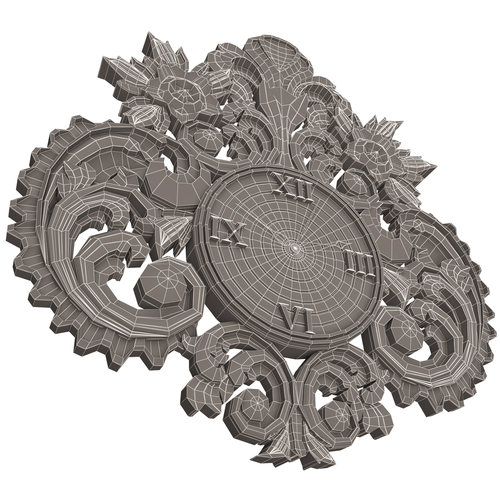 Classic Wall Clock 3D Print 500114