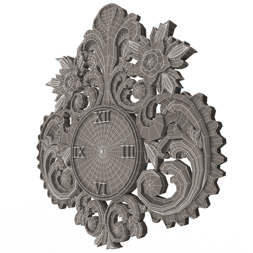 Classic Wall Clock 3D Print 500115