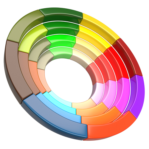 Color Wheel 3D Print 500119