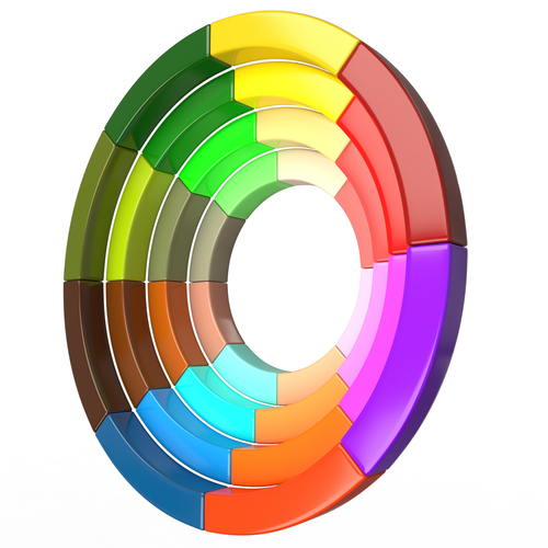 Color Wheel 3D Print 500120