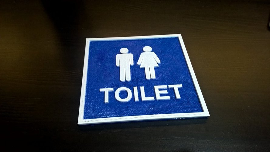 Toilet shield  3D Print 50015