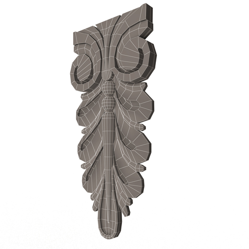 Corbel Carved 04 3D Print 500160