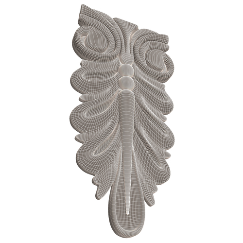 Corbel Carved 04 3D Print 500165