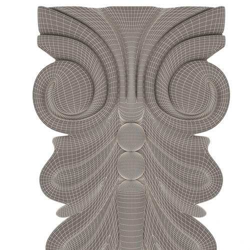 Corbel Carved 04 3D Print 500167