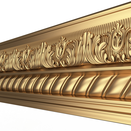 Cornice Decoration Molding 02 3D Print 500226