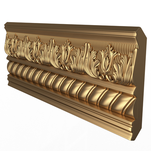 Cornice Decoration Molding 02 3D Print 500228