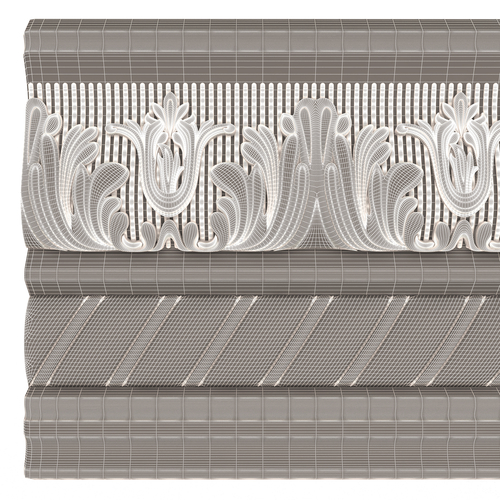 Cornice Decoration Molding 02 3D Print 500232