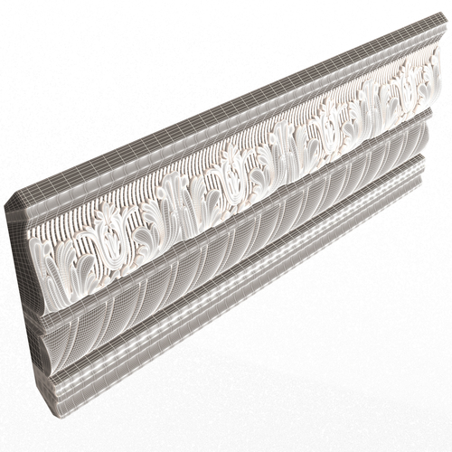 Cornice Decoration Molding 02 3D Print 500234