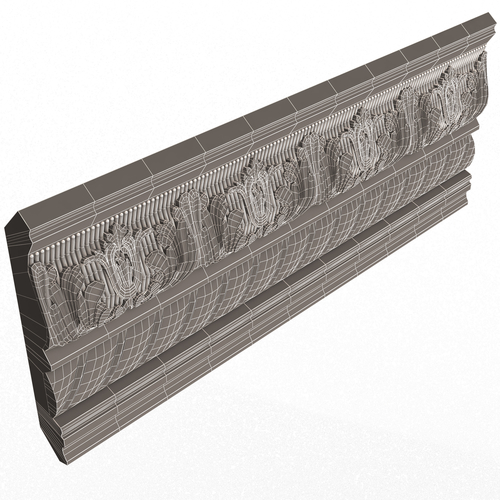 Cornice Decoration Molding 02 3D Print 500240