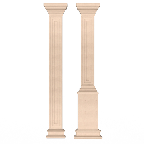 Interior-Exterior Pilasters 3D Print 500376