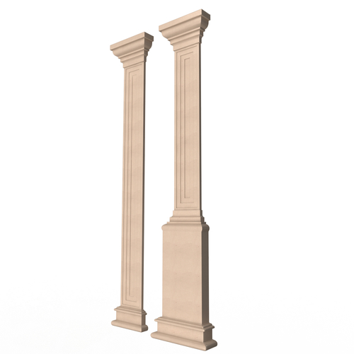 Interior-Exterior Pilasters 3D Print 500378