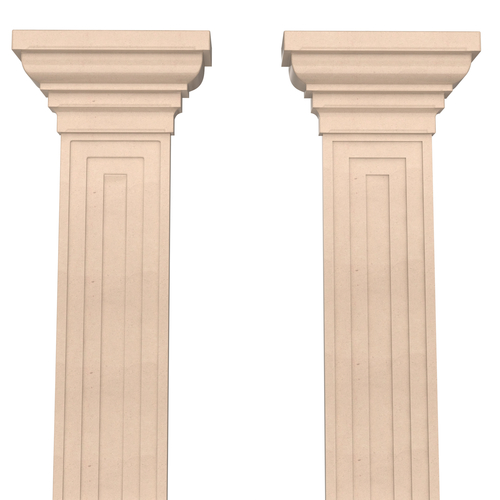 Interior-Exterior Pilasters 3D Print 500380