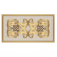 Small Lattice Carved Panel for CNC 3D Printing 500388