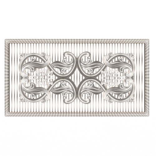 Lattice Carved Panel for CNC 3D Print 500394