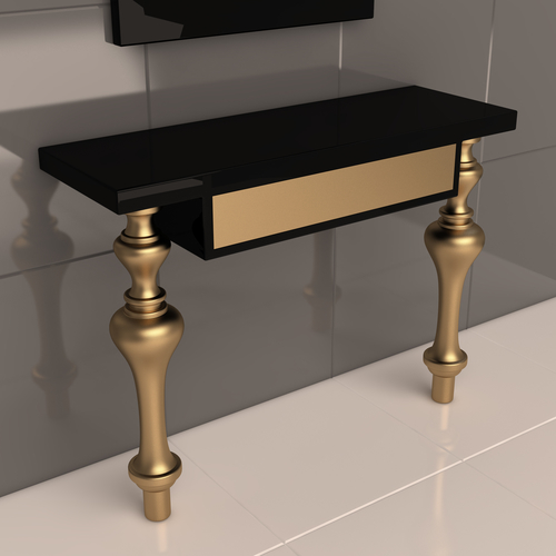 Luxury Console Table 02 3D Print 500439