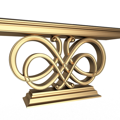 Luxury Console Table 03 3D Print 500455