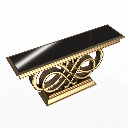 Luxury Console Table 03 3D Print 500459