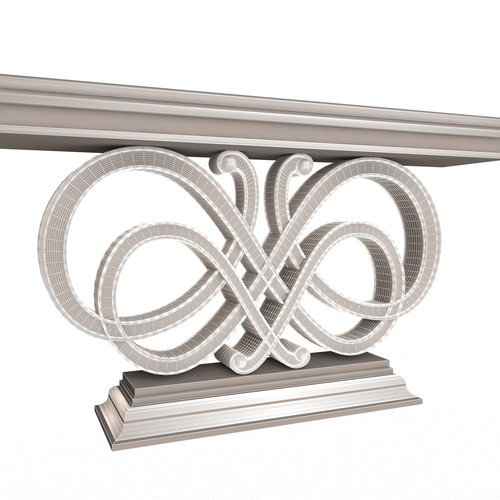 Luxury Console Table 03 3D Print 500461