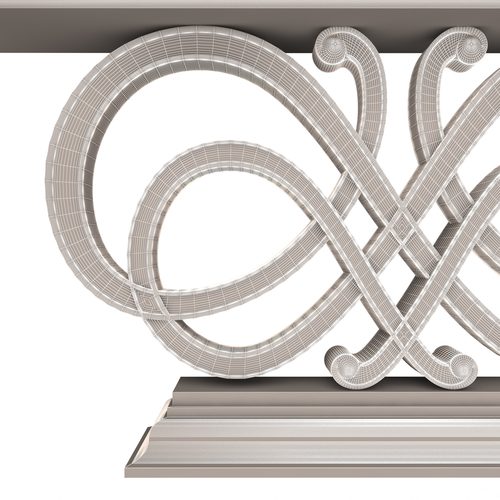 Luxury Console Table 03 3D Print 500463