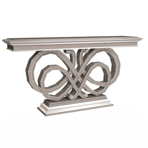 Luxury Console Table 03 3D Print 500466