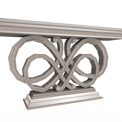 Luxury Console Table 03 3D Print 500467