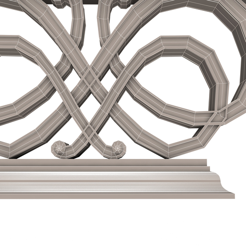 Luxury Console Table 03 3D Print 500470