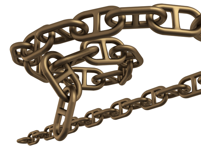 Piece of Anchor Ship Chain 3D Print 500553