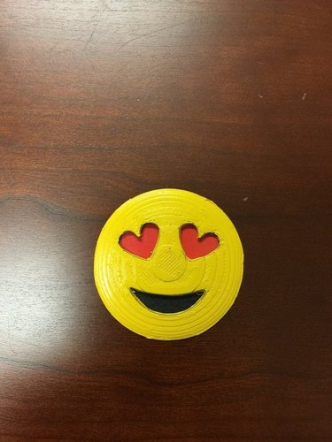 iPhone Emoji Disks 3D Print 50057