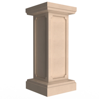 Small Square Column Pedestal 3D Printing 500635