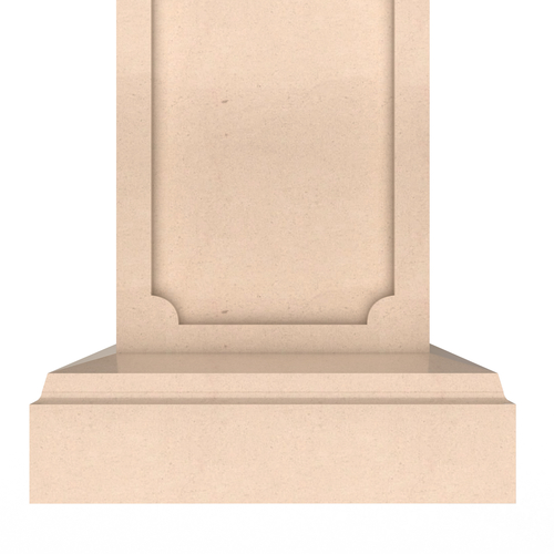 Square Column Pedestal 3D Print 500638