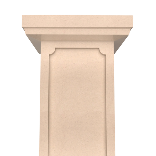 Square Column Pedestal 3D Print 500639