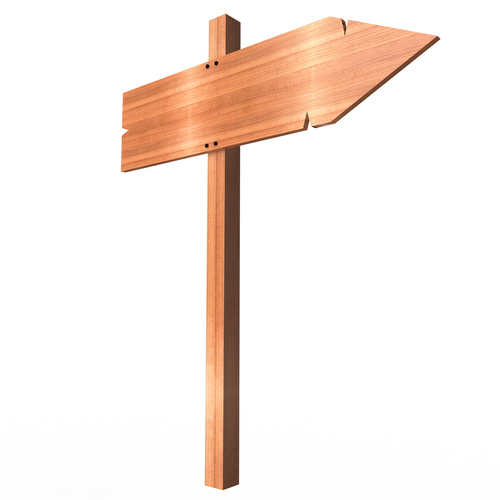 Wooden Sign 3D Print 500746