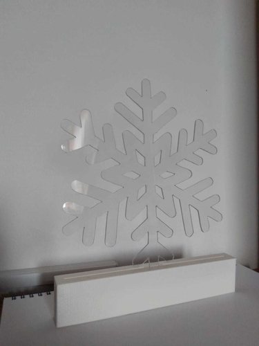 Snowflake lamp 3D Print 500877