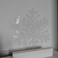 Snowflake lamp - Thumbnail 2