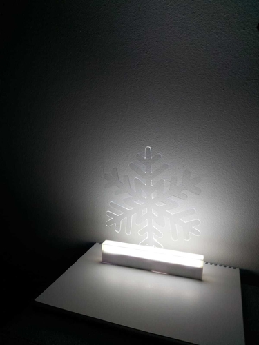 Snowflake lamp 3D Print 500878