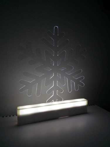 Snowflake lamp 3D Print 500880