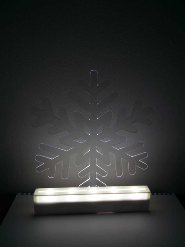 Snowflake lamp 3D Print 500881