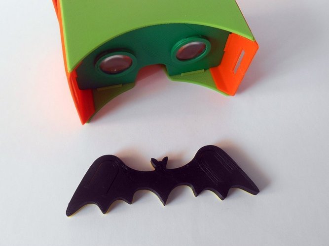 Flying Bat - magnet joystick for Google Cardboard. 3D Print 50090