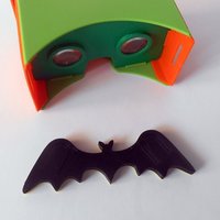 Small Flying Bat - magnet joystick for Google Cardboard. 3D Printing 50090