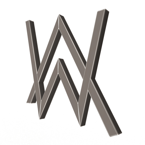 Alan Walkar Logo 3D Print 500916