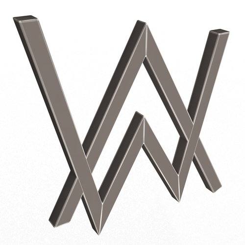 Alan Walkar Logo 3D Print 500917