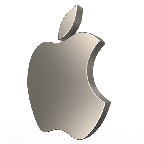 Apple 3D Logo 3D Print 500934