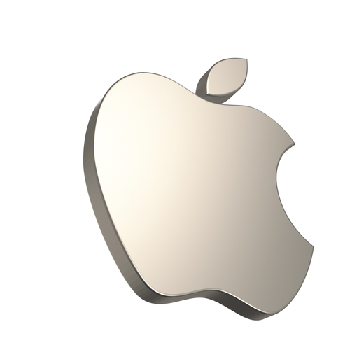 Apple 3D Logo 3D Print 500935