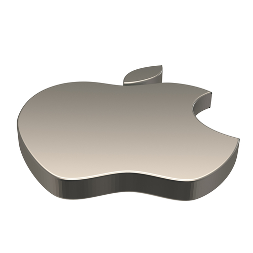 Apple 3D Logo 3D Print 500936