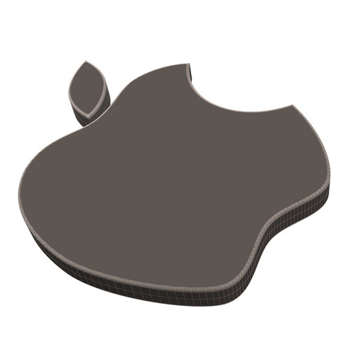 Apple 3D Logo 3D Print 500943