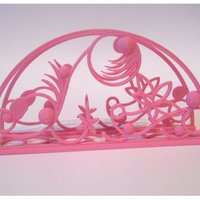 Stand for napkins "Pink flowers". - Thumbnail 2