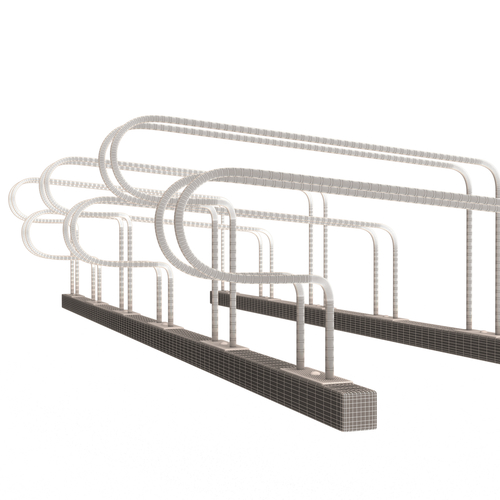 Bike Rack Street Station 3D Print 501001