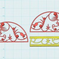 Stand for napkins "Pink flowers". - Thumbnail 4